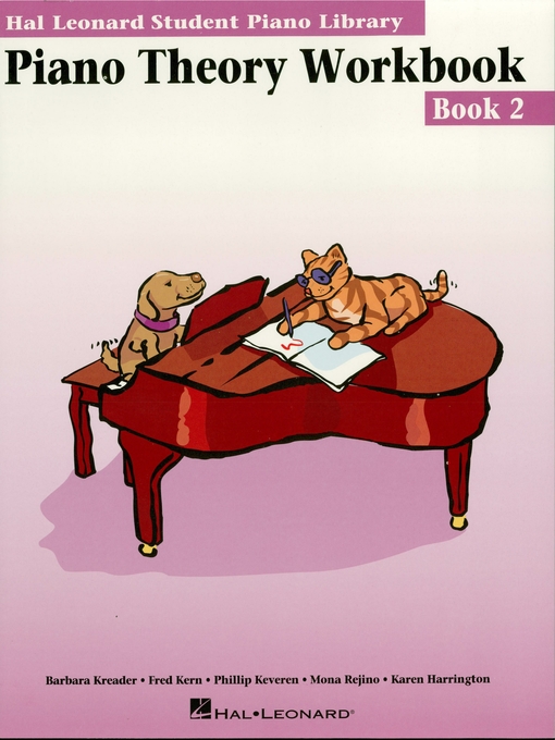 Cover image for Piano Theory Workbook--Book 2 (Music Instruction)